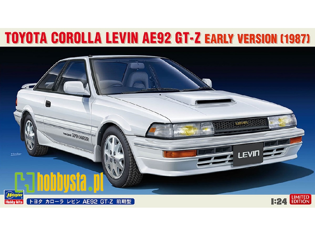 Toyota Corolla Levin Ae92 Gt-z Early Version (1987) - zdjęcie 1 Toyota Corolla Levin Ae92 Gt-z Early Version (1987) - zdjęcie 1