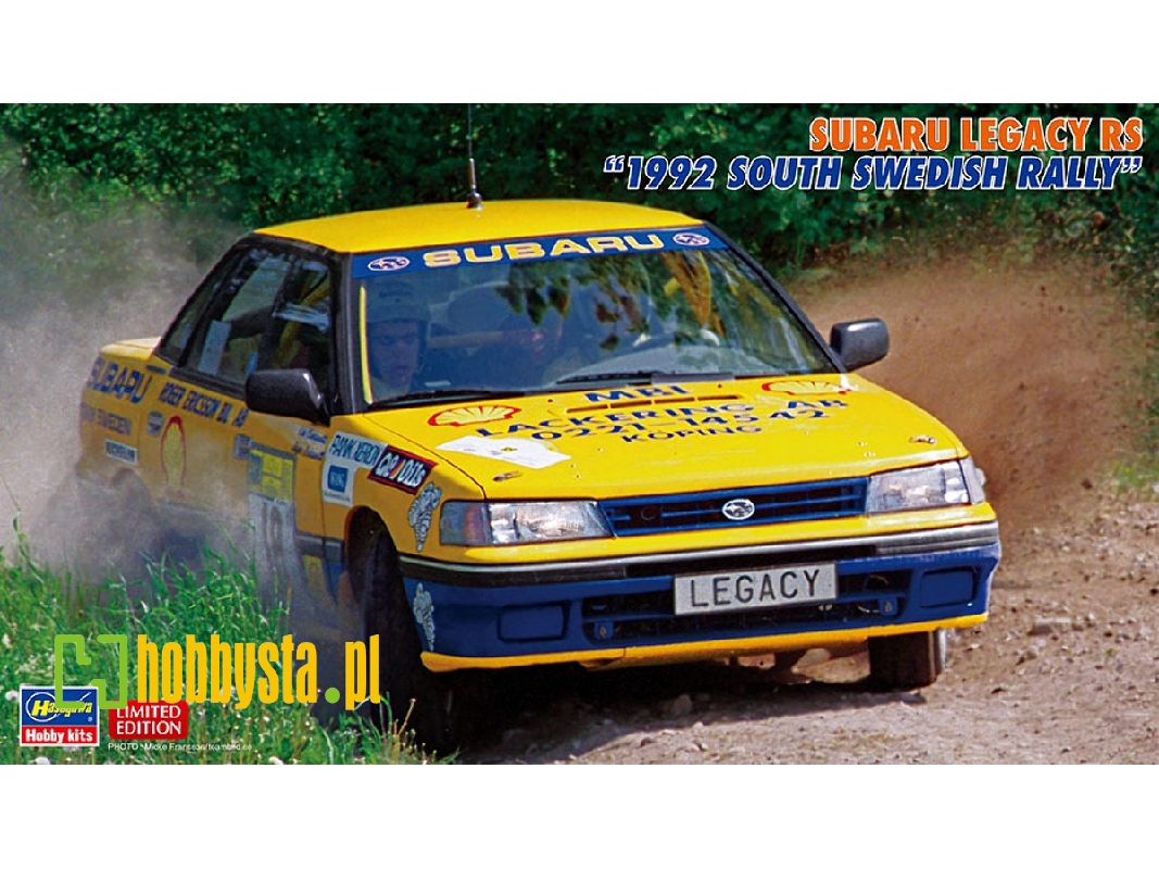 Subaru Legacy Rs 1992 South Swedish Rally - zdjęcie 1