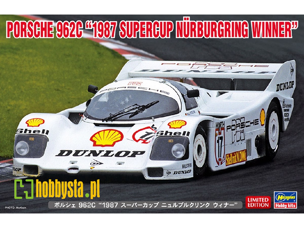 Porsche 962c 1987 Supercup Nurburgring Winner - zdjęcie 1 Porsche 962c 1987 Supercup Nurburgring Winner - zdjęcie 1
