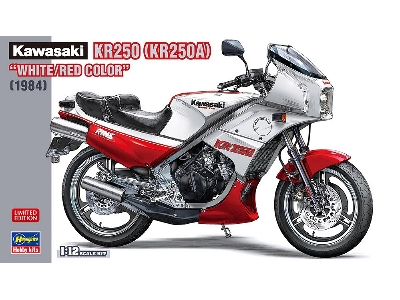 Kawasaki Kr250 White/Red Color (1984) - zdjęcie 1