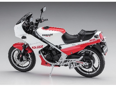 Kawasaki Kr250 White/Red Color (1984) - zdjęcie 3