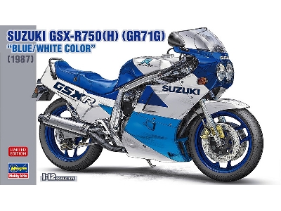 Suzuki Gsx-r750(H) (Gr71g) Blue/White Color (1987) - zdjęcie 1
