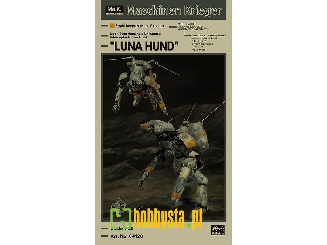 Maschinen Krieger Luna Hund - zdjęcie 1 Maschinen Krieger Luna Hund - zdjęcie 1