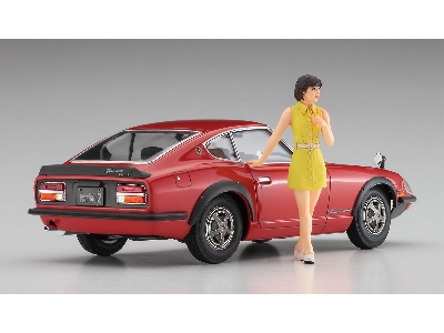 52339 Nissan Fairlady 240zg W/70's Girl's Figure - zdjęcie 2