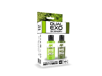 Ak 1585 26a Light Vegetation & 26b Dark Vegetation - Dual Exo Scenery Set 26 - zdjęcie 1