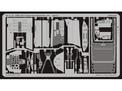  MiG-29 Fulcrum interior 1/32 - Revell - blaszki - zdjęcie 1