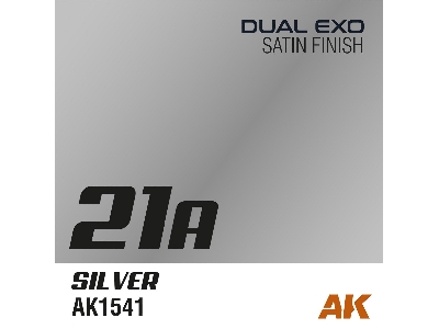 Ak 1565 21a Silver & 21b Gun Metal - Dual Exo Set 21 - zdjęcie 3