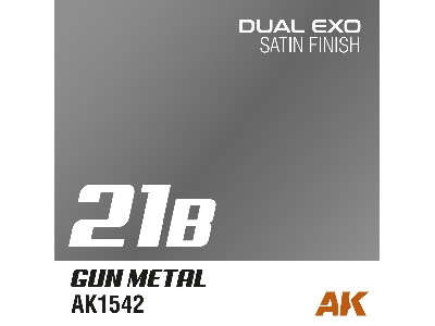 Ak 1565 21a Silver & 21b Gun Metal - Dual Exo Set 21 - zdjęcie 4