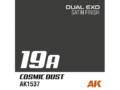 Ak 1563 19a Cosmic Dust & 19b Infinity Black - Dual Exo Set 19 - zdjęcie 3