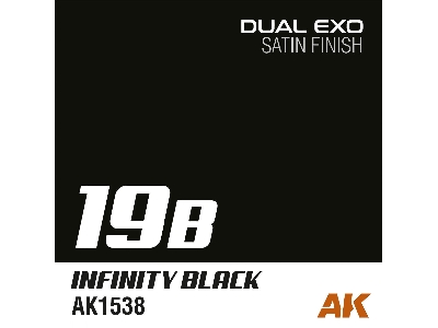 Ak 1563 19a Cosmic Dust & 19b Infinity Black - Dual Exo Set 19 - zdjęcie 4