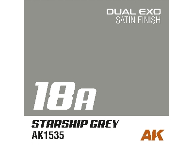 Ak 1562 18a Starship Grey & 18b Ncc Grey - Dual Exo Set 18 - zdjęcie 3