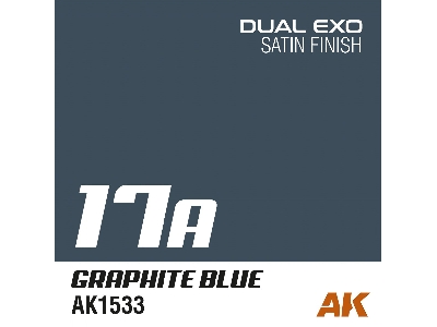 Ak 1561 17a Graphite Blue & 17b Lunar Blue - Dual Exo Set 17 - zdjęcie 3