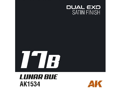 Ak 1561 17a Graphite Blue & 17b Lunar Blue - Dual Exo Set 17 - zdjęcie 4