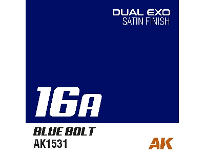 Ak 1560 16a Blue Bolt & 16b Turbo Blue - Dual Exo Set 16 - zdjęcie 3