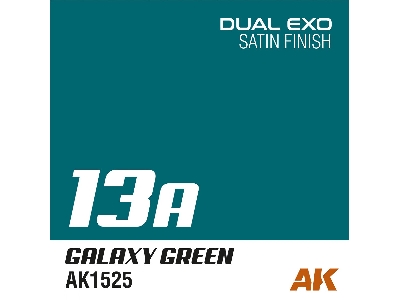 Ak 1557 13a Galaxy Green & 13b Chaos Green - Dual Exo Set 13 - zdjęcie 3