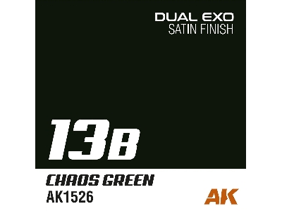 Ak 1557 13a Galaxy Green & 13b Chaos Green - Dual Exo Set 13 - zdjęcie 4