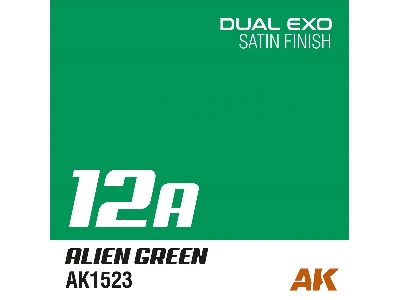 Ak 1556 12a Alien Green & 12b Viridian Green - Dual Exo Set 12 - zdjęcie 3