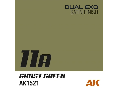 Ak 1555 11a Ghost Green & 11b Rebel Green - Dual Exo Set 11 - zdjęcie 3