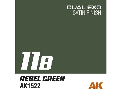 Ak 1555 11a Ghost Green & 11b Rebel Green - Dual Exo Set 11 - zdjęcie 4