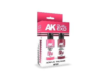 Ak 1551 9a Ranger Pink & 9b Laser Magenta - Dual Exo Set 9 - zdjęcie 1