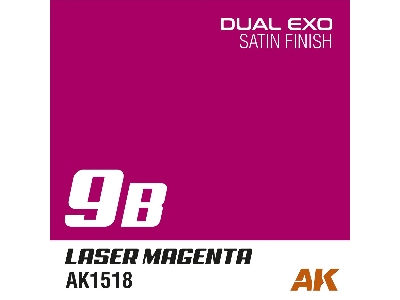Ak 1551 9a Ranger Pink & 9b Laser Magenta - Dual Exo Set 9 - zdjęcie 4