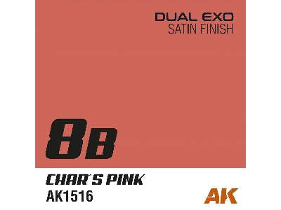 Ak 1550 8a Twinkle Pink & 8b Char's Pink - Dual Exo Set 8 - zdjęcie 4