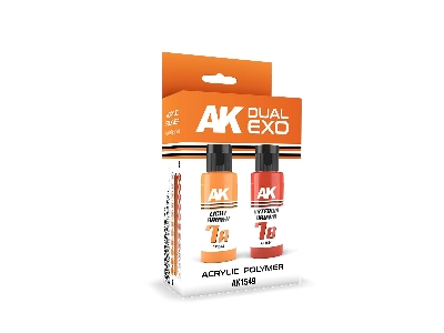 Ak 1549 7a Light Brown & 7b Asteroid Brown - Dual Exo Set 7 - zdjęcie 1