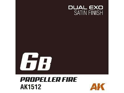 Ak 1548 6a Oxide Red & 6b Propeller Fire - Dual Exo Set 6 - zdjęcie 4
