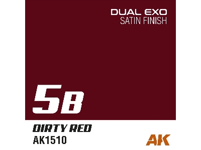 Ak 1547 5a Supernova Red & 5b Dirty Red - Dual Exo Set 5 - zdjęcie 4