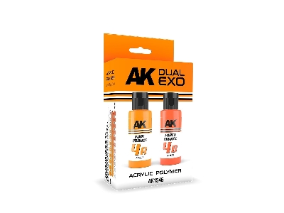 Ak 1546 4a Pure Orange & 4b Faded Orange - Dual Exo Set 4 - zdjęcie 1