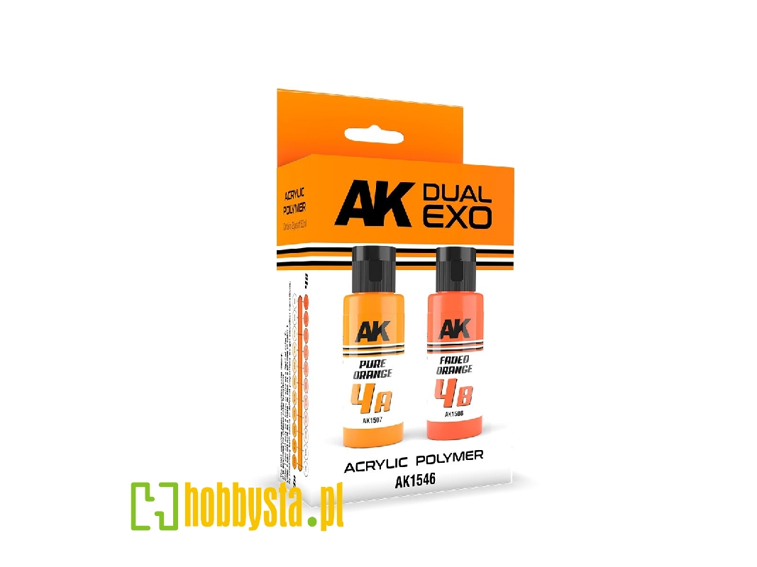 Ak 1546 4a Pure Orange & 4b Faded Orange - Dual Exo Set 4 - zdjęcie 1