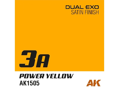 Ak 1545 3a Power Yellow & 3b Fusion Orange - Dual Exo Set 3 - zdjęcie 3
