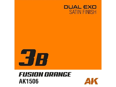Ak 1545 3a Power Yellow & 3b Fusion Orange - Dual Exo Set 3 - zdjęcie 4