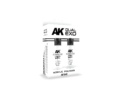 Ak 1543 1a Xtreme White & 1b Robot White - Dual Exo Set 1 - zdjęcie 1