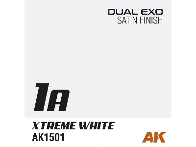 Ak 1543 1a Xtreme White & 1b Robot White - Dual Exo Set 1 - zdjęcie 3