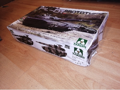 PL-01 polski czołg lekki - prototyp - USZKODZONE PUDEŁKO - zdjęcie 2