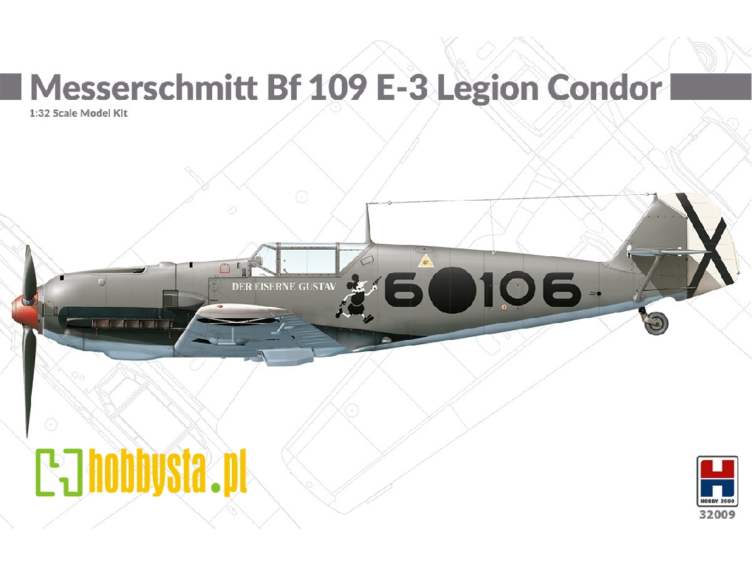 Messerschmitt Bf-109 E-3 Legion Condor - zdjęcie 1 Messerschmitt Bf-109 E-3 Legion Condor - zdjęcie 1