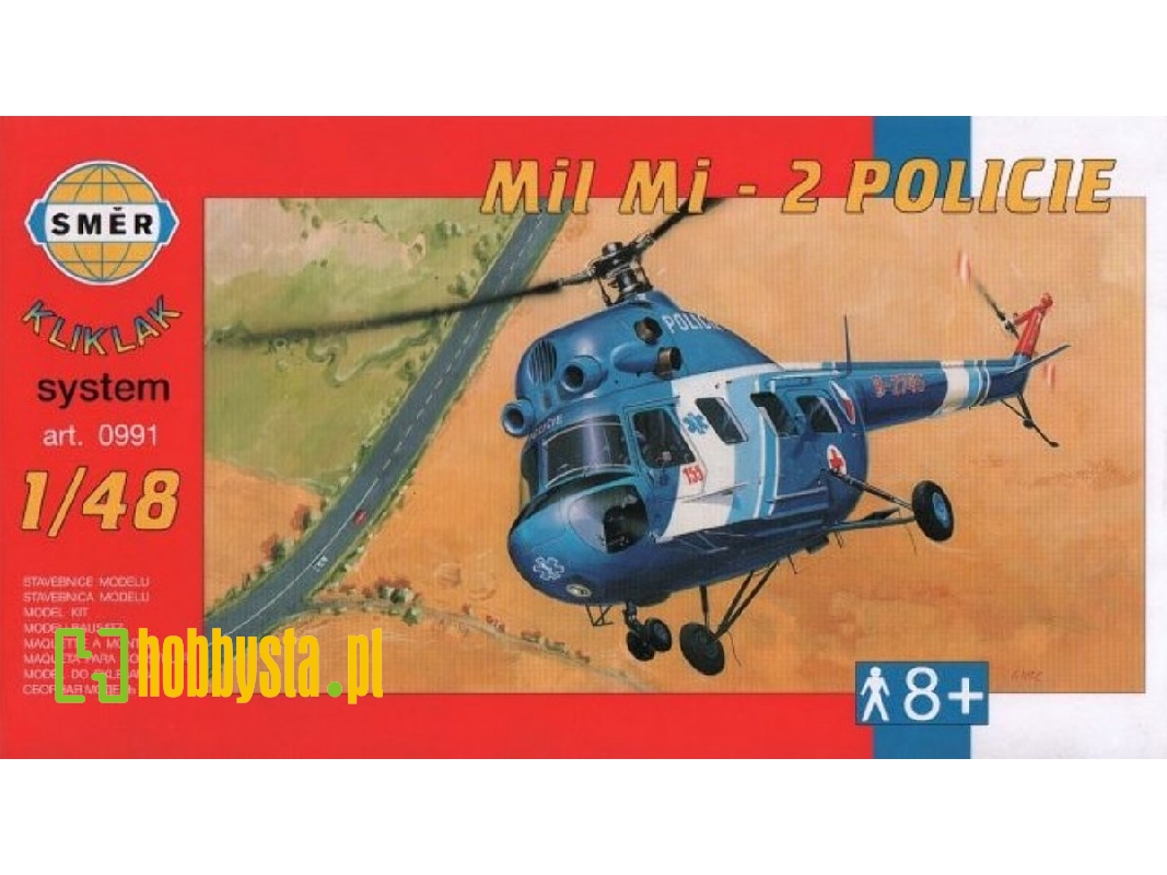 Helicopter Mil Mi-2 Police - zdjęcie 1 Helicopter Mil Mi-2 Police - zdjęcie 1