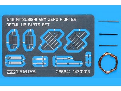 Mitsubishi A6m Zero (Zeke) - Fighter Detail Up Parts Set - zdjęcie 2