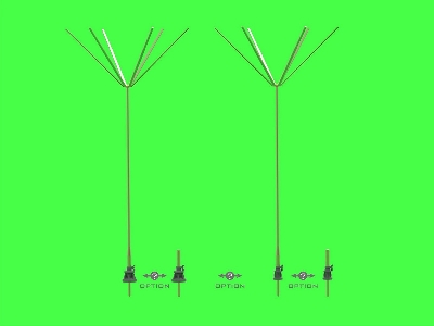 Niemiecka Antena Gwiazdowa 1,8m Z Ii W. św. (Do Czołgów Dowodzenia) (1szt.) - zdjęcie 6