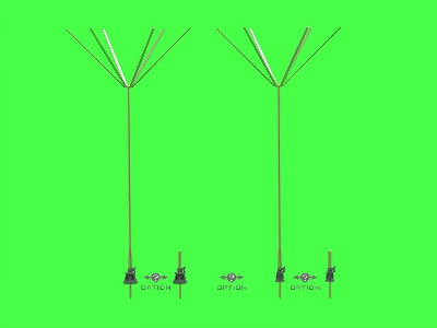 Niemiecka Antena Gwiazdowa 1,8m Z Ii W. św. (Do Czołgów Dowodzenia) (1szt.) - zdjęcie 6