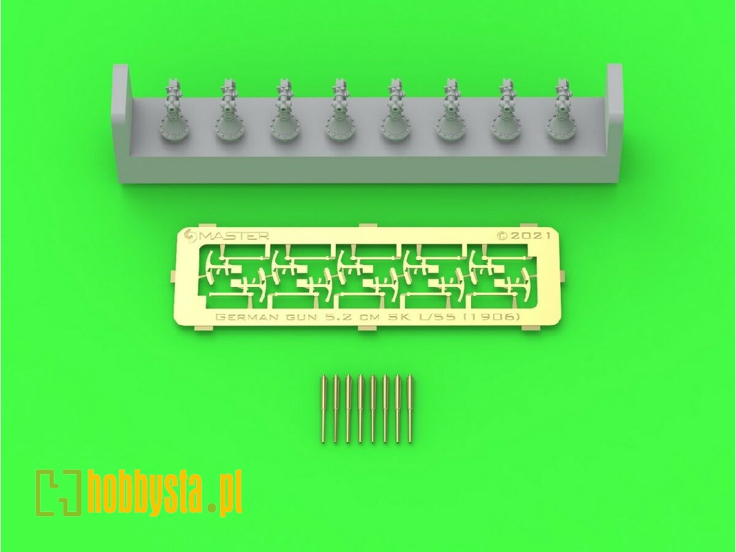 Sms Emden - Działa 5,2 Cm Sk L/55 - (żywica, Elementy Fototrawione I Toczone) - (8szt.) - zdjęcie 1 Sms Emden - Działa 5,2 Cm Sk L/55 - (żywica, Elementy Fototrawione I Toczone) - (8szt.) - zdjęcie 1