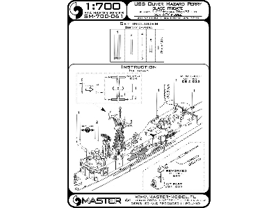 Fregaty Typu Uss Oliver Hazard Perry - Anteny Oraz Lufa Działa Oto-melara 76mm/62 (Do Modelu Afv I Innych) - zdjęcie 4