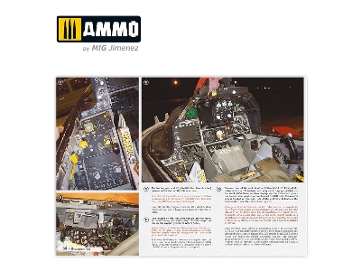 F-16 Fighting Falcon / Viper. Visual Modelers Guide Multilingüal (Eng, Spa, Ita) - zdjęcie 2