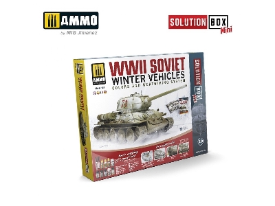 A.Mig 7903 Wwii Soviet Winter Vehicles Colors And Weathering System - zdjęcie 1