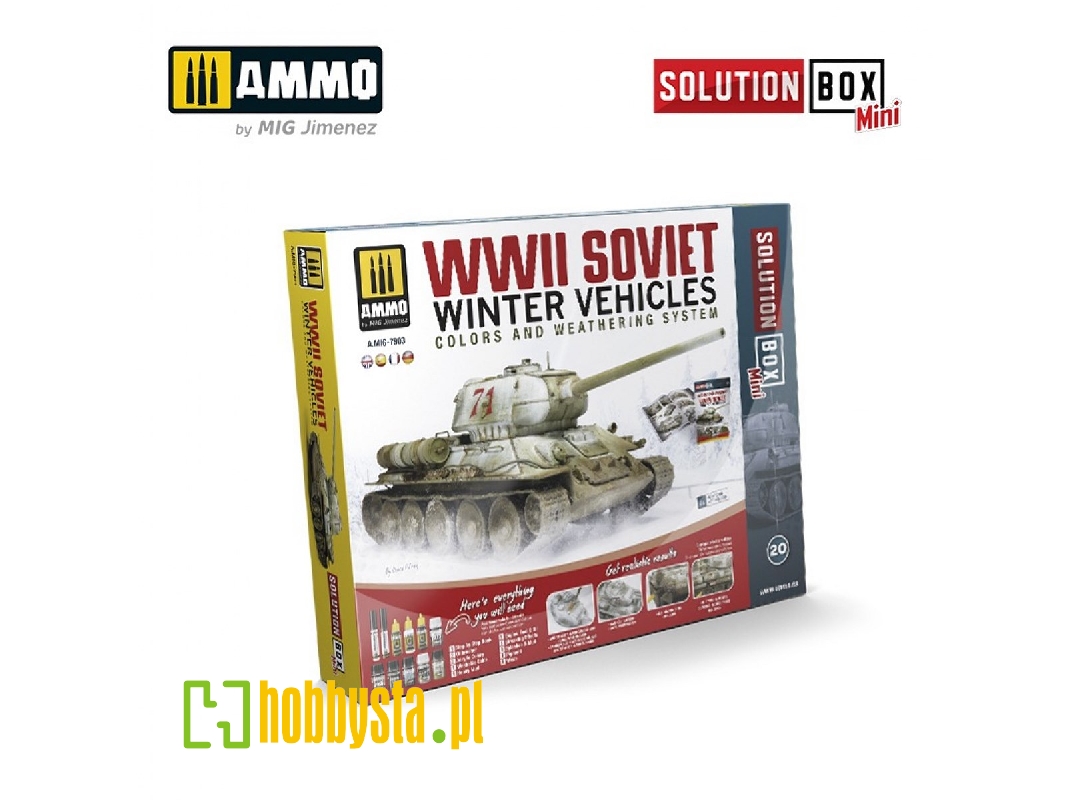 A.Mig 7903 Wwii Soviet Winter Vehicles Colors And Weathering System - zdjęcie 1