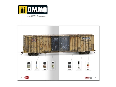 A.Mig R-1201 Ammo Rail Center Solution Box Mini 02 - American Trains. All Weathering Products - zdjęcie 3