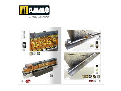 A.Mig R-1201 Ammo Rail Center Solution Box Mini 02 - American Trains. All Weathering Products - zdjęcie 9