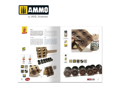 A.Mig R-1201 Ammo Rail Center Solution Box Mini 02 - American Trains. All Weathering Products - zdjęcie 10