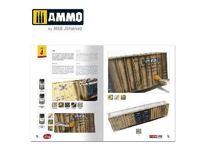 A.Mig R-1201 Ammo Rail Center Solution Box Mini 02 - American Trains. All Weathering Products - zdjęcie 13